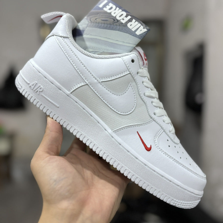 Nike Airforce 1 'mini red swoosh'