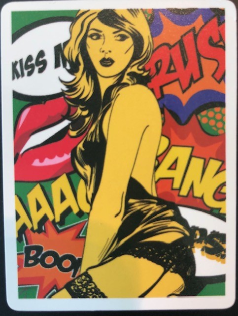 Exotic Stickers pack of 5